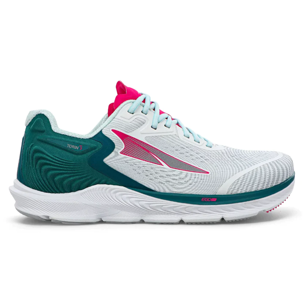Women's Altra Torin 5, Deep Teal/Pink, 7.5 B Medium