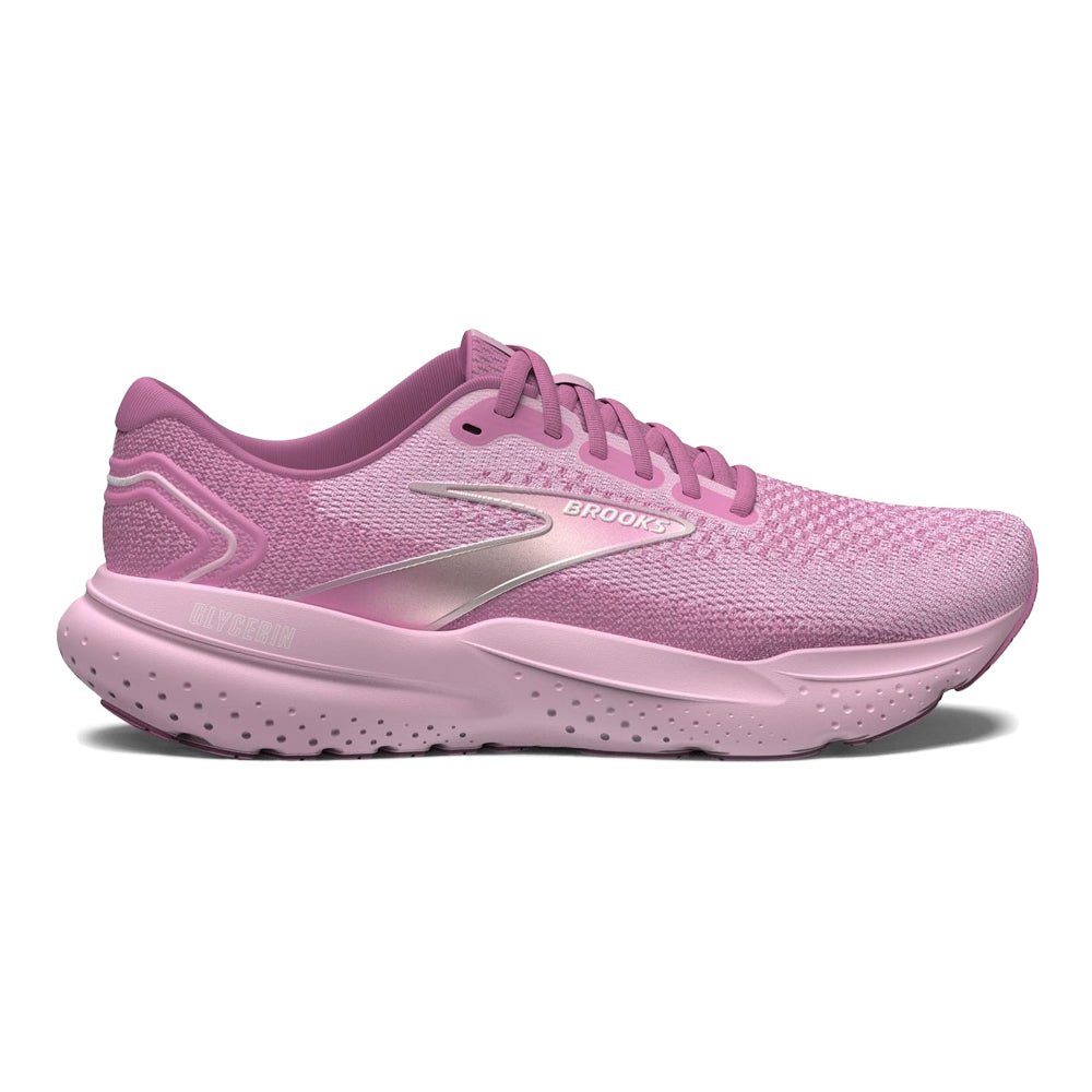 Women's Brooks Glycerin 21, Pink Lady/Fuchsia Pink, 7.5 B Medium