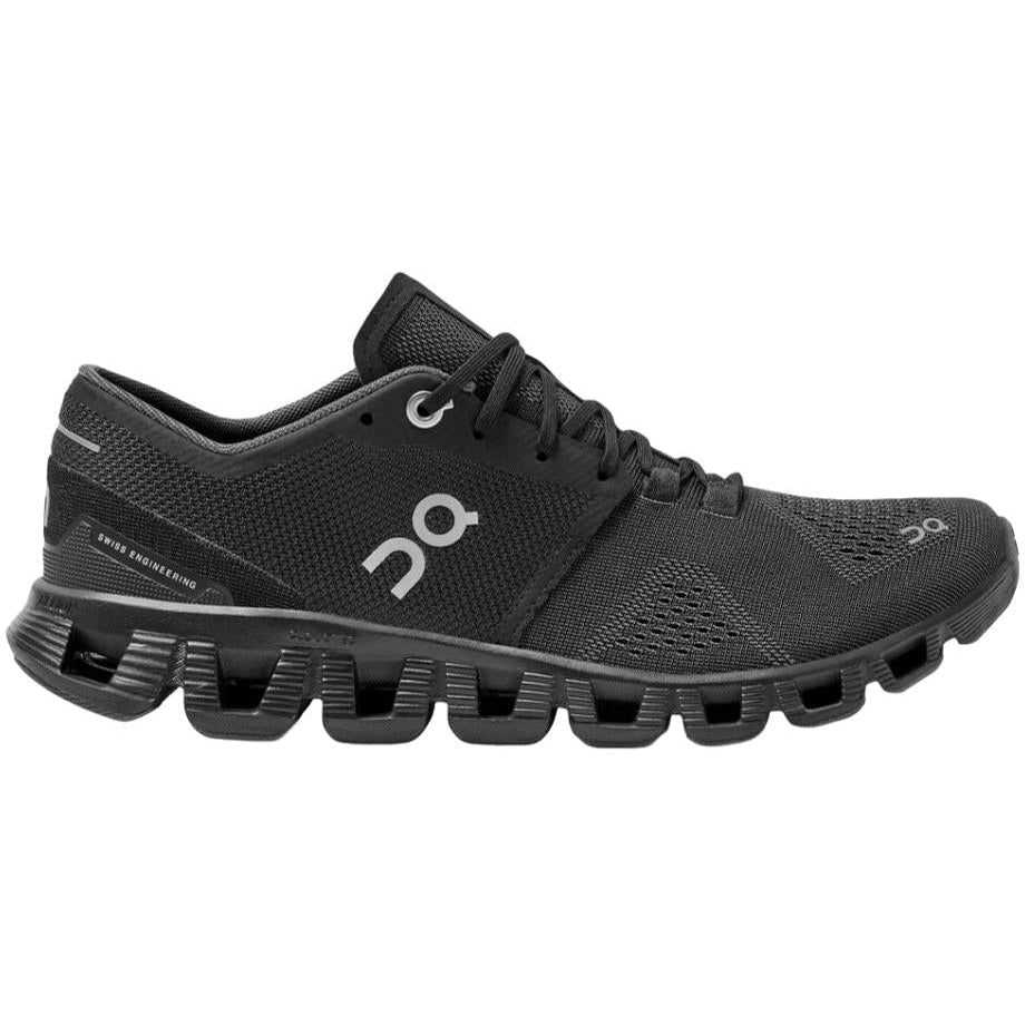 Women's On Cloud X, Black, 8.5 B Medium