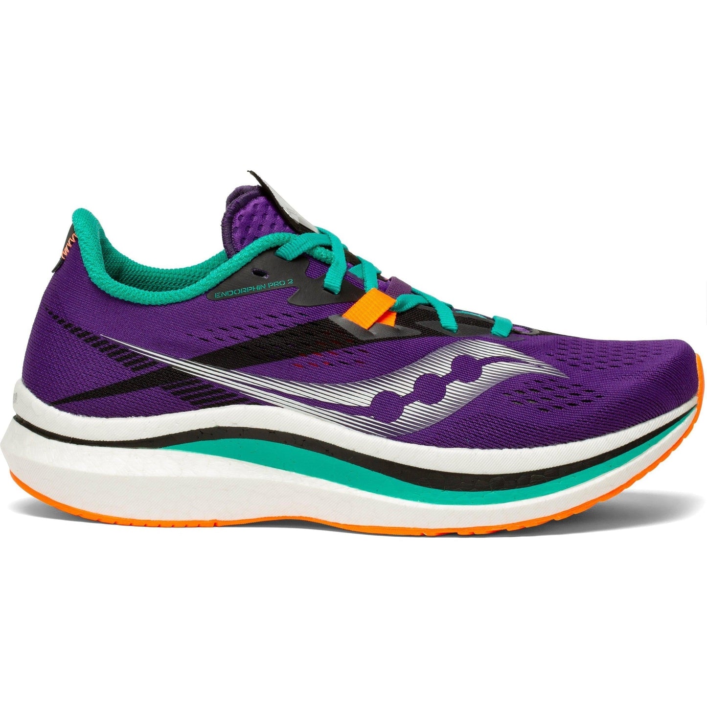 Women's Saucony Endorphin Pro 2, Concord/Jade, 8.5 B Medium
