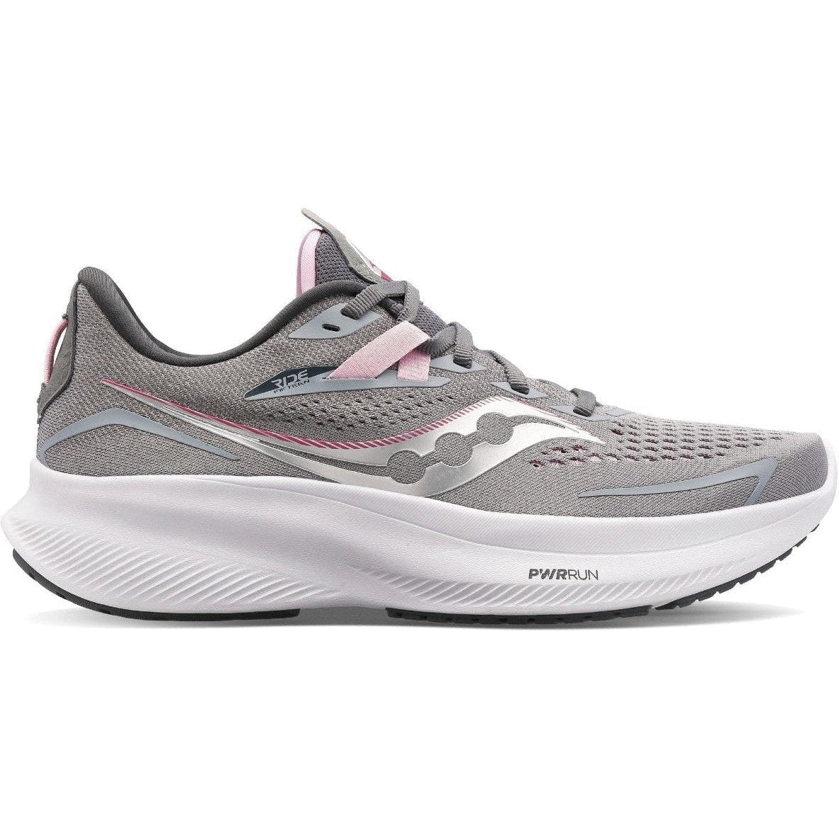 Women's Saucony Ride 15, Alloy/Quartz, 10.5 B Medium