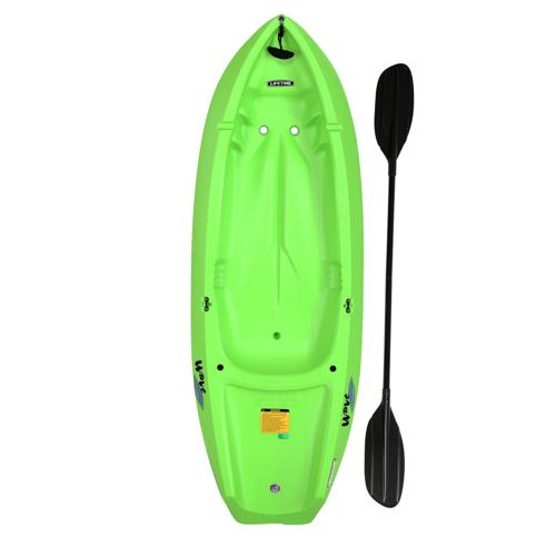 Lifetime Wave Youth Kayak with Paddle, Green