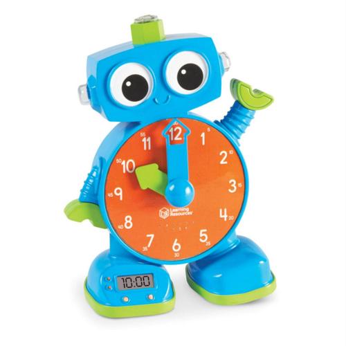 Learning Resources Tock The Learning Clock, Educational Talking and Teaching Clock, Preschool Learning, for Kids Girls Boys, Ages 3,4,5+