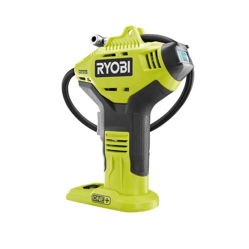 Ryobi 18-Volt ONE+ Lithium-Ion Cordless High Pressure Inflator with Digital Gauge - TOOL ONLY