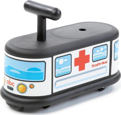 Italtrike La Cosa Ambulance Ride On Toy for Toddlers, Ages 1-6 Years, Made in Italy, Blue