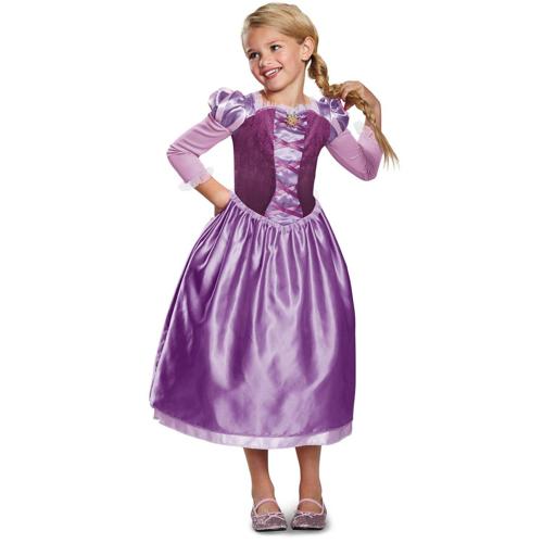 Disney Princess Rapunzel Day Classic Girl's Halloween Fancy-Dress Costume for Child, Regular 7