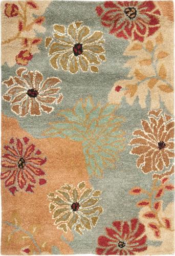 SAFAVIEH Metro Stephanie Floral Wool Area Rug, Multi, 2'*3'