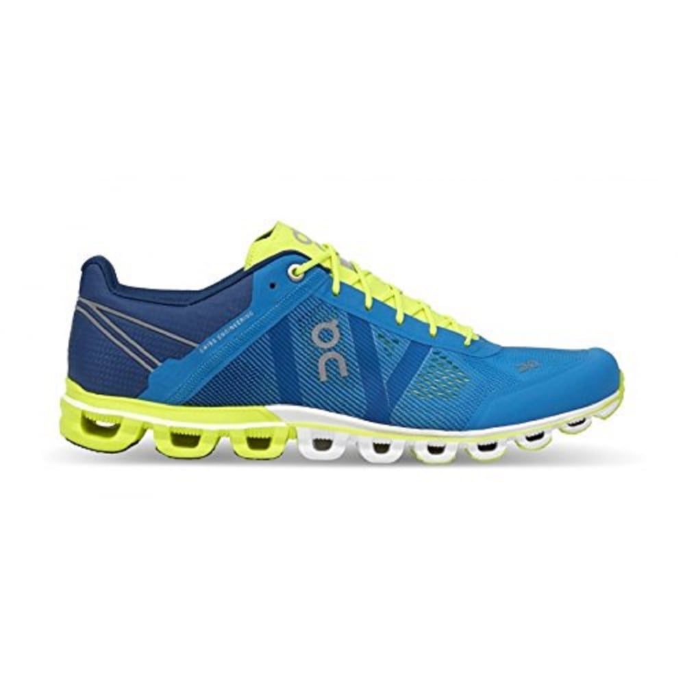 Men's On Cloudflow, Malibu/Neon, 11.5 D Medium