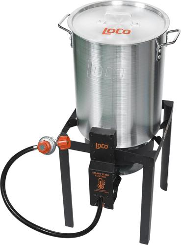 Loco Cookers 30qt SmartTemp Propane Turkey Fryer
