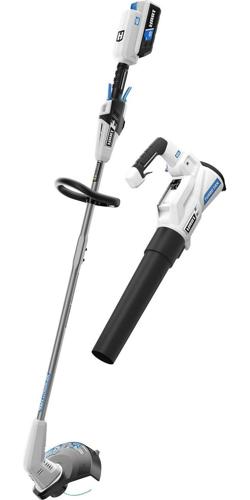 HART 40-Volt Cordless Generation Two Trimmer and Blower Combo Kit