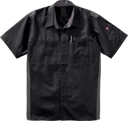 Red Kap Men's Short Sleeve Performance Plus Shop Shirt with OIL BLOK Technology