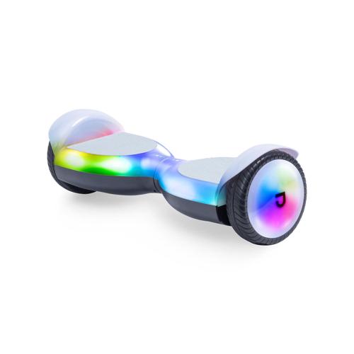 Jetson Plasma X Lava Tech Hoverboard | Weight Limit up to 220 lb, Ages 12+ | Iridescent | Active Balance Technology, LED Light-Up Wheels, Multi-Colored LED Deck, Bluetooth Speaker