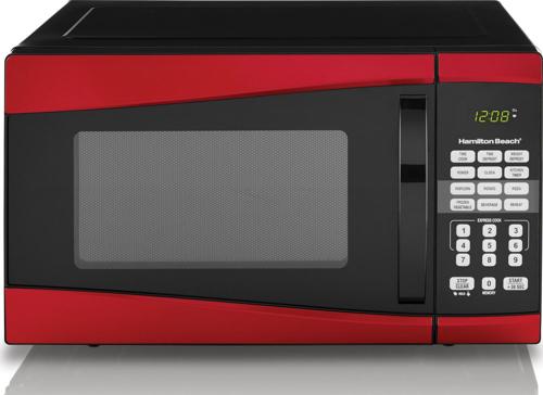 Hamilton Beach 0.9 Cu. ft. 900W Red Microwave oven