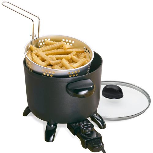 PrestoA 1.75 Quart Kitchen Kettlea c Multi-Cooker, Steamer and Deep Fryer 06006