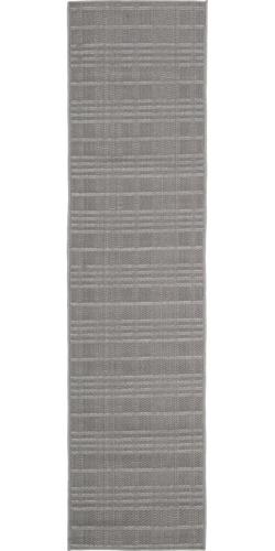 Safavieh Bermuda Kyleigh Geometric Outdoor Runner, Grey, 2'*8'