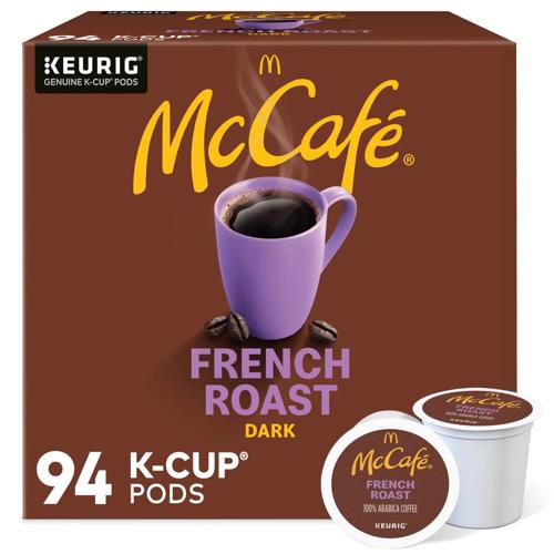 McCafe Coffee Single Serve K-Cup Pods, Dark French Roast (94 ct.)