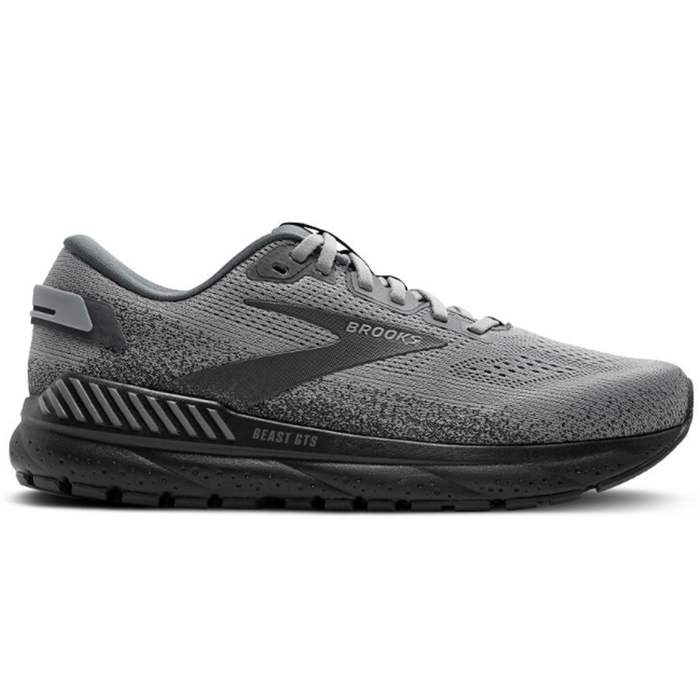Men's Brooks Beast GTS 24, Primer Grey/Ebony, 10.5 D Medium