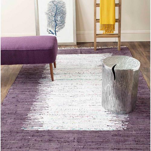 SAFAVIEH Montauk MTK711M Handwoven Ivory / Purple Rug