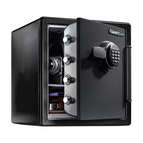 SentrySafe SFW123ES Fire-Resistant Safe and Water-Resistant Safe with Digital Keypad Lock, 1.23 Cu. ft.