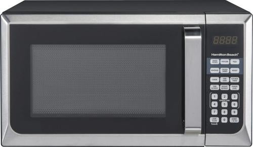 Hamilton Beach 0.9 Cu. Ft. Stainless Steel Countertop Microwave Oven