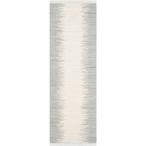 SAFAVIEH Montauk Collection MTK751K Handwoven Grey Rug