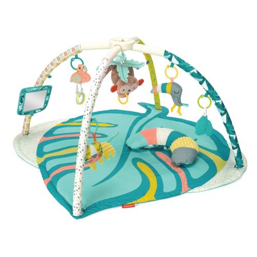 Infantino 4-in-1 Twist and Fold Activity Gym and Play Mat, Tropical