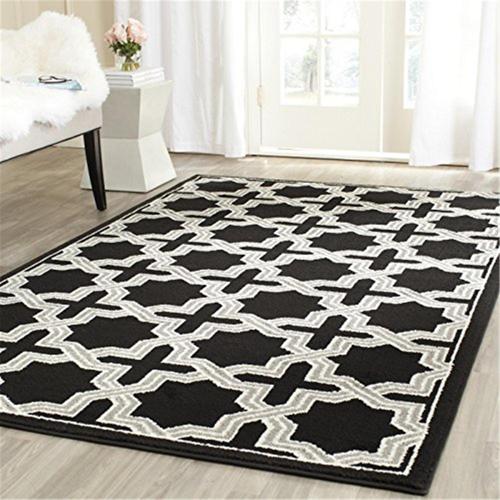 Safavieh Amherst Collection Indoor/ Outdoor Area Rug-Color:Anthracite/Grey,Shape:Large Rectangle,Size:12'L*9'W