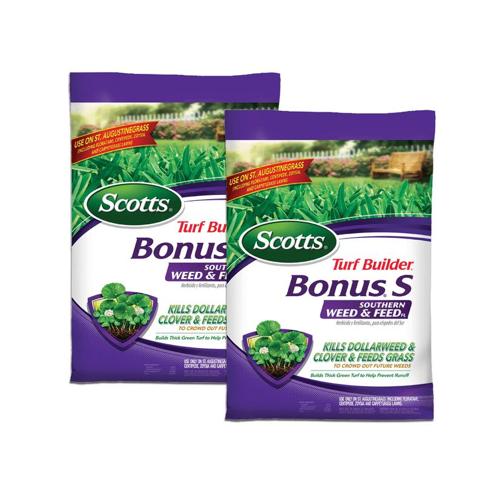 Scotts Turf Builder Bonus S Southern Weed and Feed2, 18.62 lb., 2-Pack