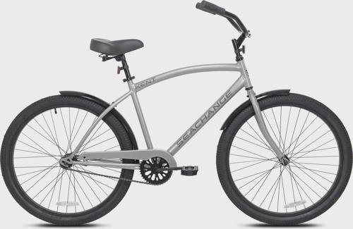 Kent Bicycles Sea Change Men's 26 in. Beach Cruiser Bicycle, Silver