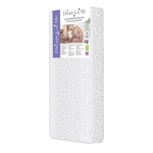 Dream On Me Juniper 150 Ultra Coil Crib and Toddler Two-layer Mattress I Greenguard Gold Certified I JPMA Certified
