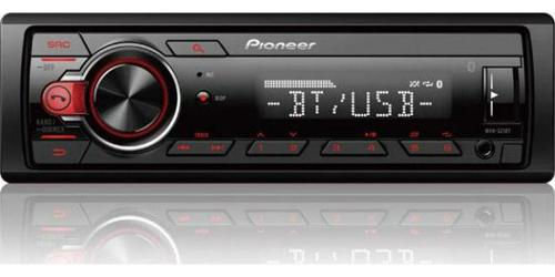 Pioneer MVH-S21BT Digital Media Receiver, Single DIN, In-Dash
