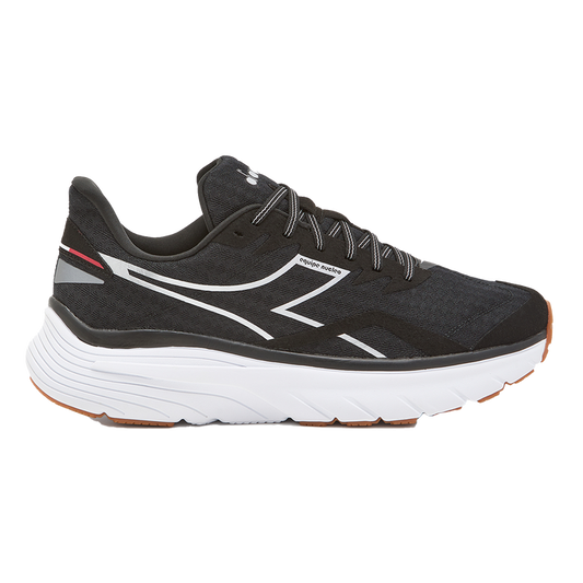 Men's Diadora Equipe Nucleo, Black/Silver/White, 13 D Medium