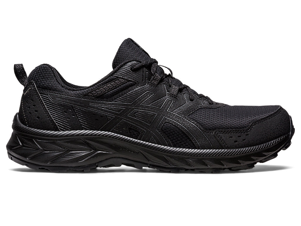 Men's Asics Gel-Venture 9, Black/Black, 9.5 D Medium