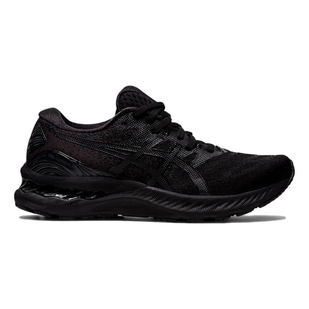 Women's Asics Gel-Nimbus 23, Black/Black, 8.5 B Medium
