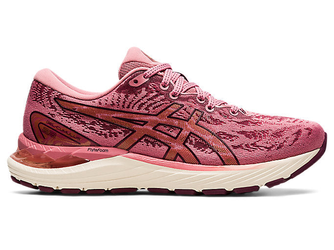 Women's Asics Gel-Cumulus 23, Smokey Rose/Deep Mars, 9 B Medium