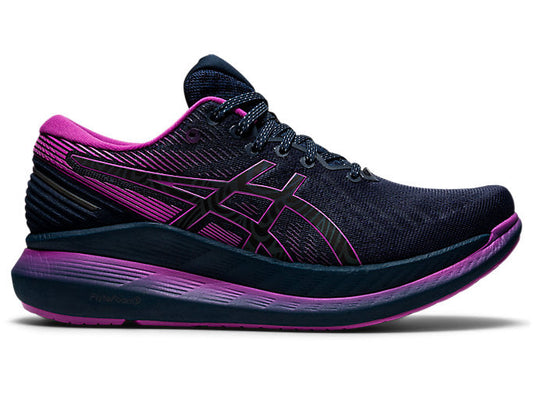 Women's Asics Glideride 2 Lite-Show, French Blue/LITE-Show, 8.5 B Medium