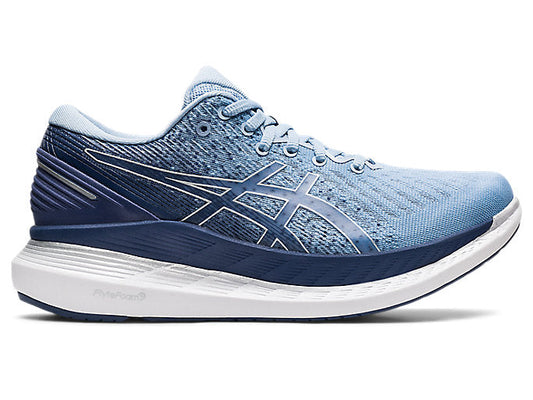 Women's Asics GlideRide 2, Mist/Thunder Blue, 10.5 B Medium