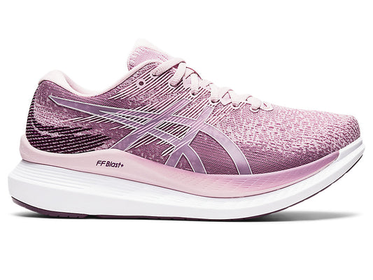 Women's Asics GlideRide 3, Rosequartz/Deep Plum, 10 B Medium