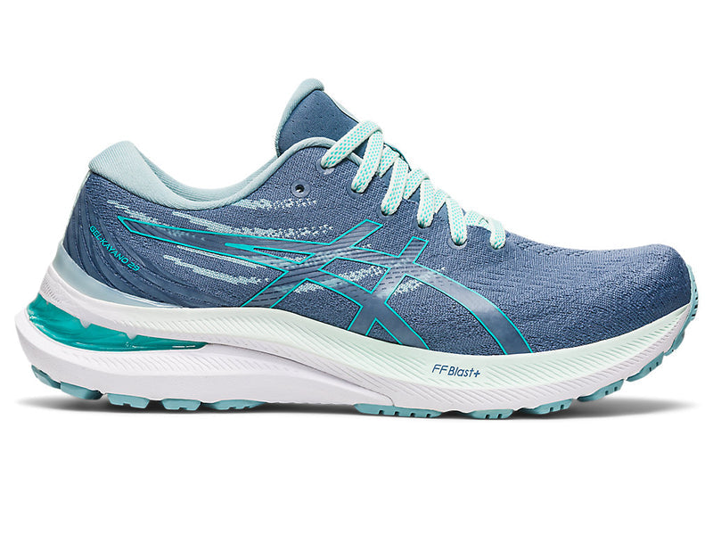 Women's Asics Gel-Kayano 29, Sea Glass/Storm Blue, 9 B Medium