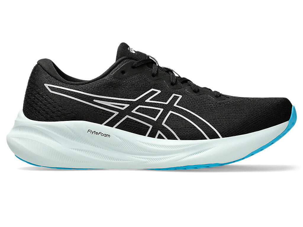 Women's Asics Gel-Pulse 15, Black/Pure Silver, 9 B Medium