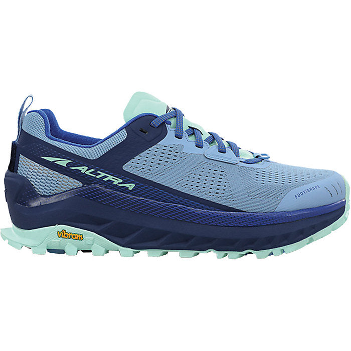 Women's Altra Olympus 4, Navy/Light Blue, 7.5 B Medium