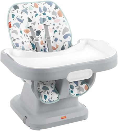 Fisher-Price Spacesaver Simple Clean High Feeding Chaira -a Pacific Pebble