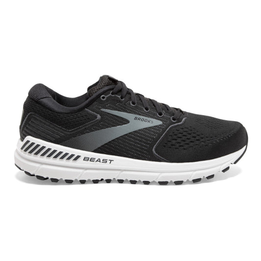 Men's Brooks Beast '20, Black/Ebony/Grey, 11 2E Wide