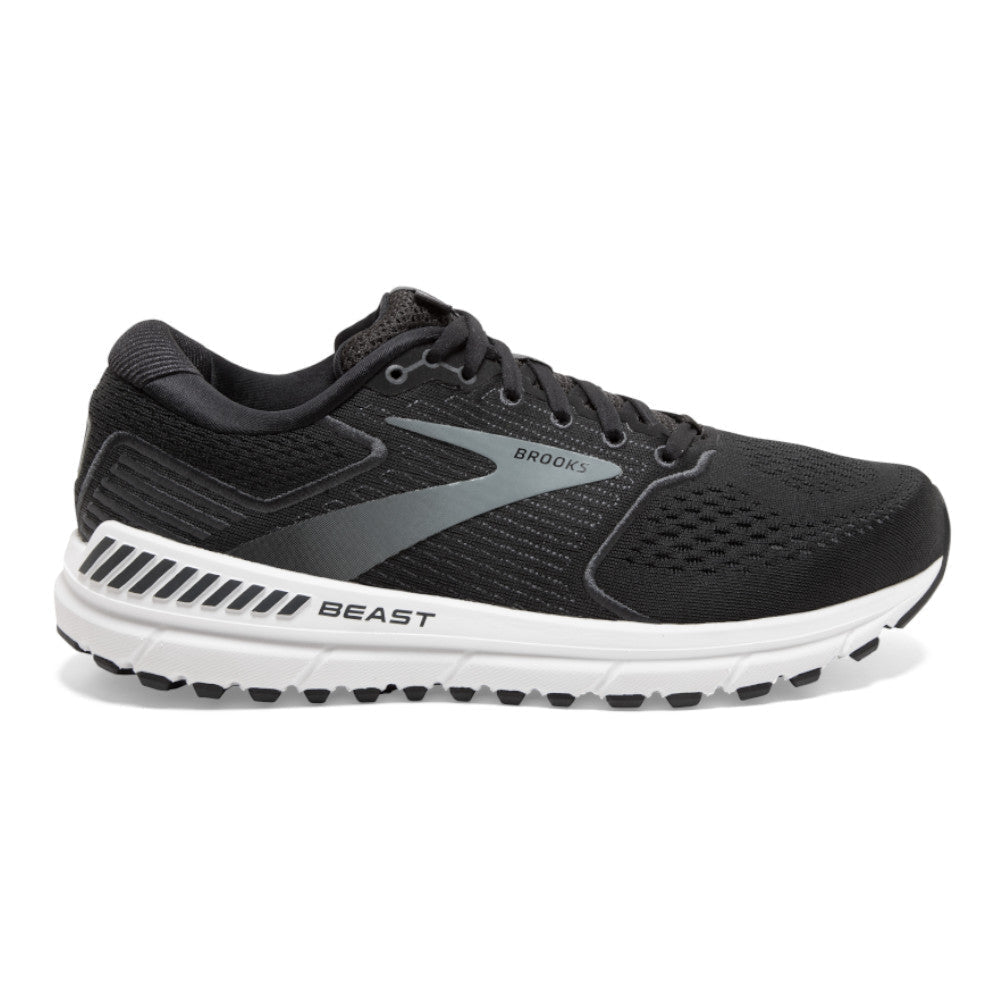 Men's Brooks Beast '20, Black/Grey, 11 D Medium