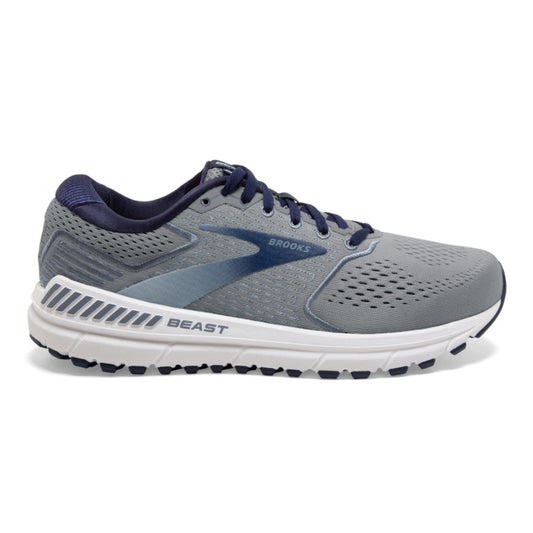Men's Brooks Beast '20, Blue/Grey/Peacoat, 10.5 4E Extra Wide