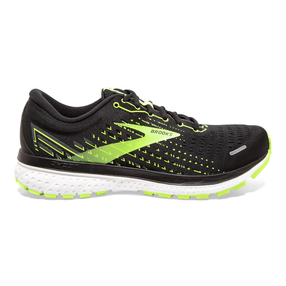 Men's Brooks Ghost 13, Black/Nightlife, 12.5 D Medium