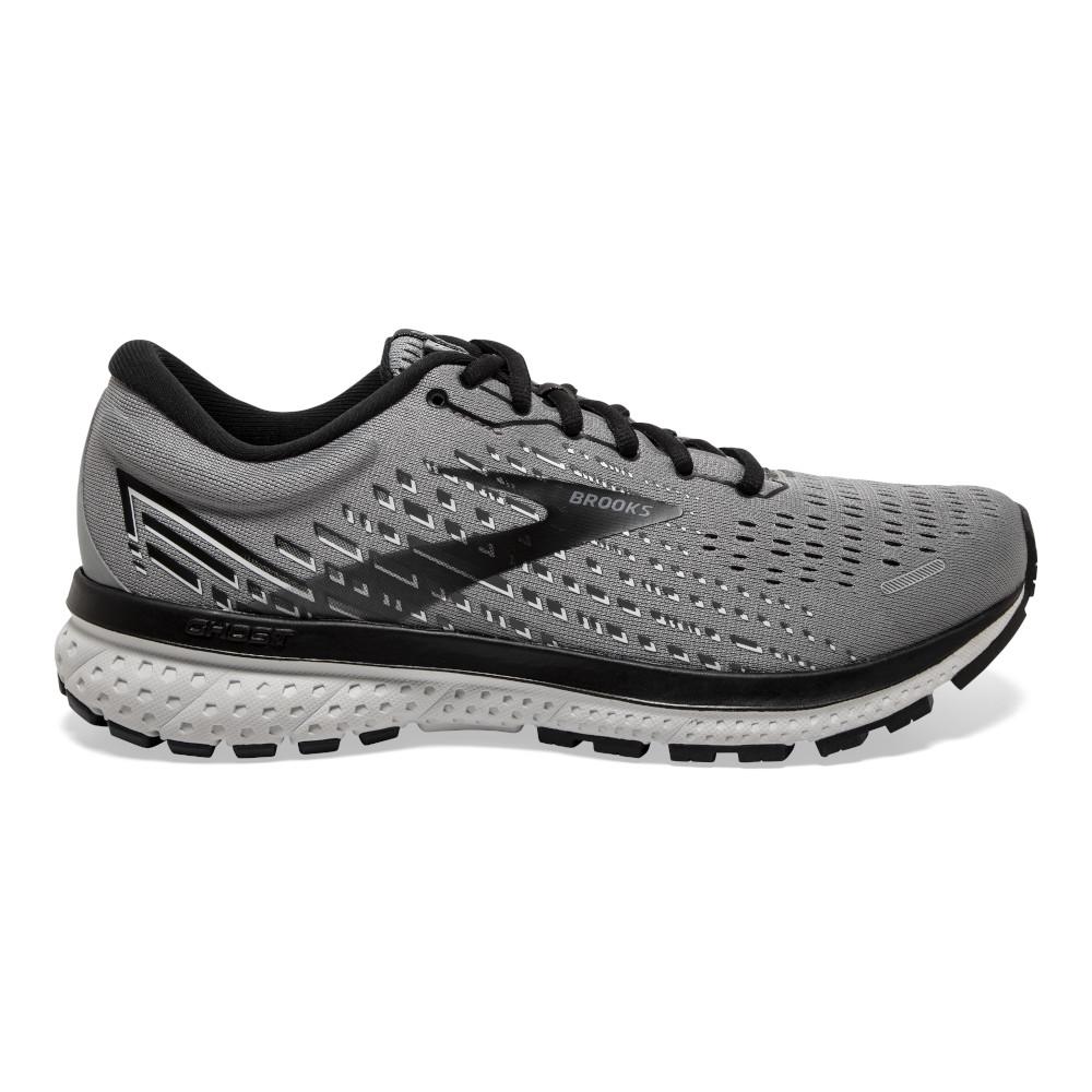Men's Brooks Ghost 13, Primer Grey/Pearl/Black, 10 2E Wide