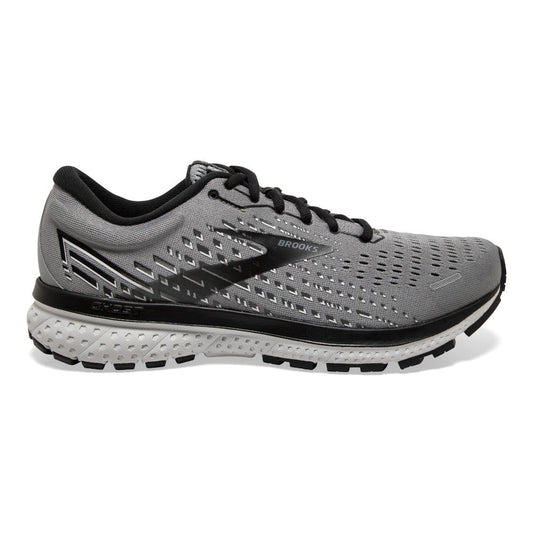Men's Brooks Ghost 13, Primer Grey/Pearl/Black, 10.5 D Medium