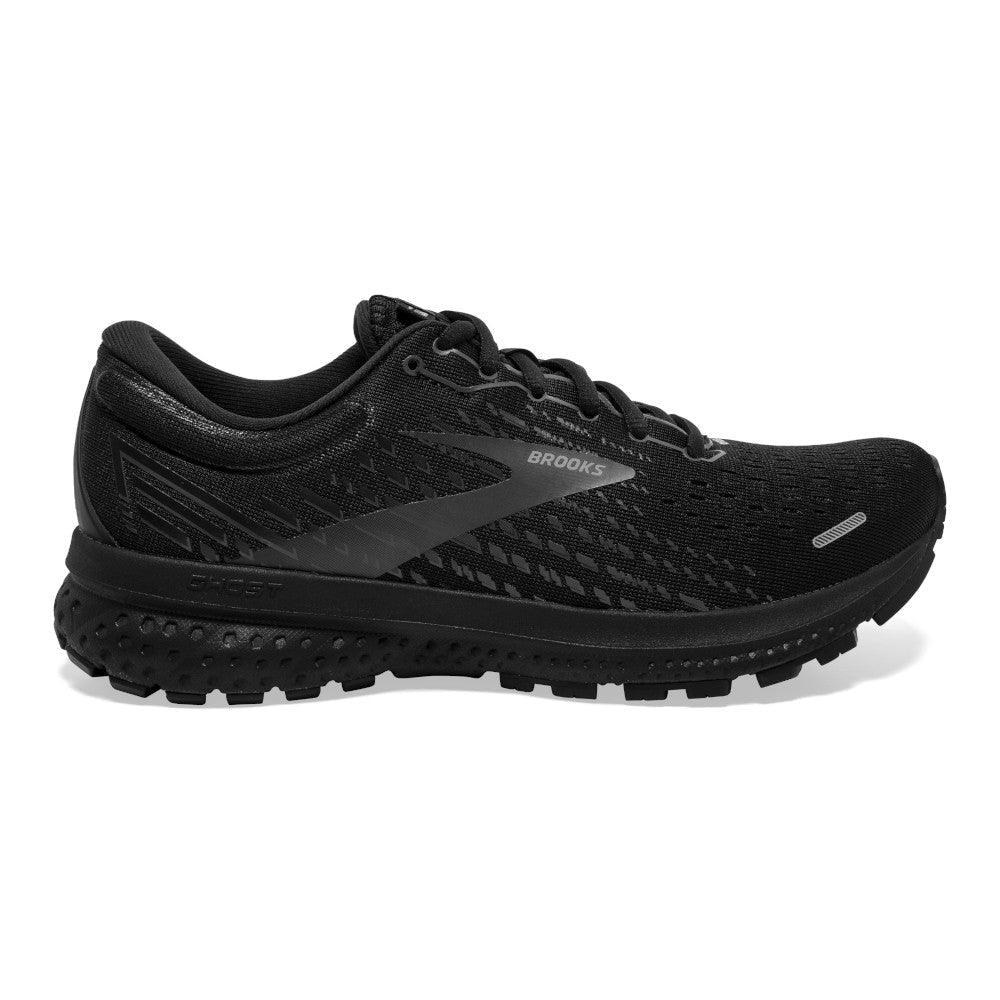 Women's Brooks Ghost 13, Black/Black, 9.5 B Medium