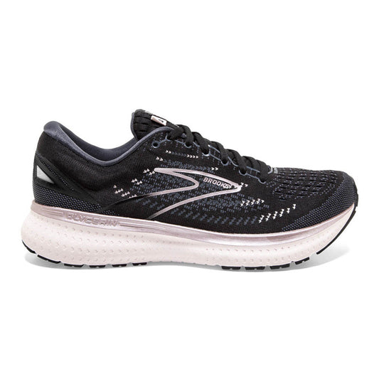 Women's Brooks Glycerin 19, Black/Ombre/Metallic, 6.5 D Wide
